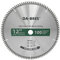 12-Inch Miter / Table Saw Blades, 100-Tooth ATB TCT Ultra Fine Finish Wood Cutting Circular Saw Blade with 1-Inch Arbor