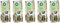 Air Wick, Winter Walks Fresh Pine, Reed Diffuser Air Freshener (Pack of 5 x 33ml)