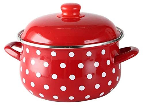 Cocotte Casser La Casserole Rond en Émail Adapté À Une Utilisation sur Un Ciel De Cuistes De Cuisson Au Four De Coussins De Cuisson À Ciel (Size : 22cm)
