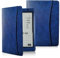 Étui pour liseuse Kobo Aura One 7,8 N709 – Étui fin et léger en cuir PU avec mise en veille/réveil automatique pour liseuse Kobo Aura One 7,8 N709 (bleu foncé)