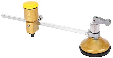 Kreisförmiger Glasschneider, 40 Cm Durchmesser, Verstellbar für Glasfliesen, Spiegel