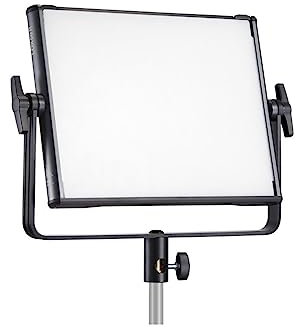 Godox LDX100Bi Bi-Color LED-Lichtpanel mit Metallgehäuse, voreingestellter Funktion, 5 Farbtemperaturen und GODOX Light-App-Kompatibilität