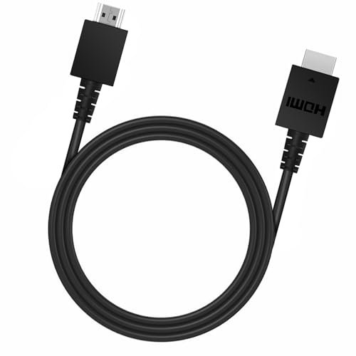 SYGGDERS Switch HDMltoHDMI Cable, Suitable for Nintendo Wired Switch Wii 6.2 Feet