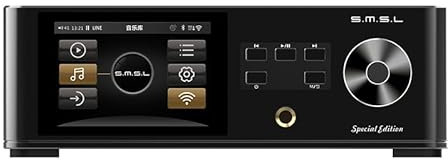 LEAUDIO S.M.S.L DP5SE Reproductor de música de red Hi-Fi ES9039Q2M MQA DLAN AirPlay, control remoto para reproducción multimedia