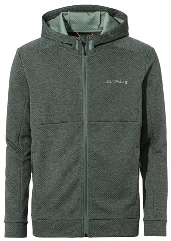 VAUDE Men's Neyland Hiking Hoody, Fleece Hoodie, agave, M