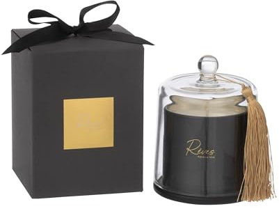 DUFTKERZE GLOCKE REVES SCHWARZ LARGE-65STUNDEN