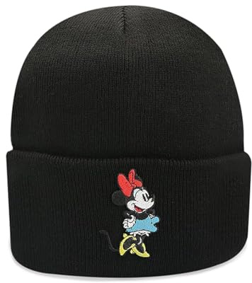 Disney Damen Knit Winter Hat for Women Minnie Mouse Beanie-Mütze