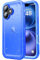 SPORTLINK for iPhone 16 Waterproof Case - Shockproof Heavy Duty Front and Back Cover [Built in Screen/Camera Protector] 360 Full Body Protective [Dustproof][IP68 Underwater] Military Bumper-6.1 Blue