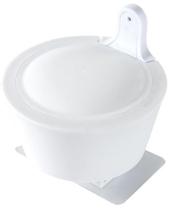 Porte-savon mural sans Distributeur de savon rechargeable Distributeur de savon de cuisine Distributeur de savon de salle de bain Processus de recharge facile sans perçage Installation
