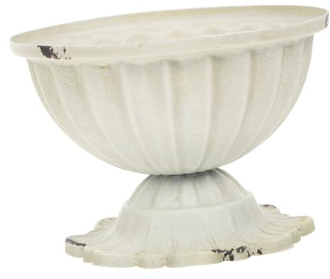 VOSAREA Vase Fer Artisanal Vintage Décoration De Vase pour Maison Bureau Et Hôtel Élégant Pot à Fleurs Style Simple Et Pratique pour Décoration Intérieure Et Extérieure