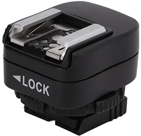 TF334 Blitzschuh-Adapter, Zusätzlicher PC-Synchronisierungsanschluss, A73 Kamerablitz, Speedlite, Geeignet für -Blitz