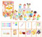 Paint Your Own Kit, Soft Cream Rubber Taba Kit, Sensory Stress S Toys Kit Relief