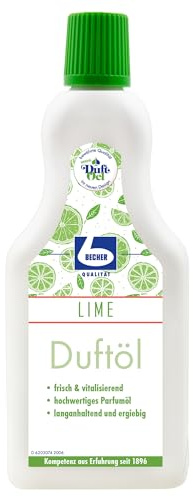 8x Dr. Becher Duftöl - 500 ml - 500 ml/Lime | Flasche (500 ml)