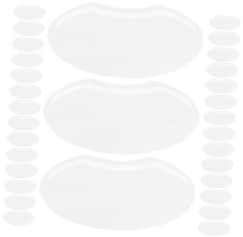 DECOMELODY 30 Stück Augenschutz für Friseursalons aus Pvc Haarschnitt Visier mit Schutz vor Haaren und Augen für Friseure und Salongebrauch