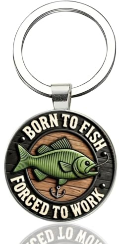 AMZfishing NEU Schlüsselanhänger für Angler | Schlüsselanhänger Angeln | Angler Geschenk | Geschenk für Angler | Schlüssel Anhänger Angler
