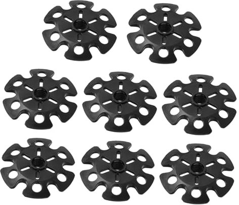 TOYANDONA 8Stücke Teiliges Schneeteller für Trekkingstöcke Optimale Unterstützung für Wandern Trekking und Outdoor Aktivitäten Kompakt Leicht und Installieren