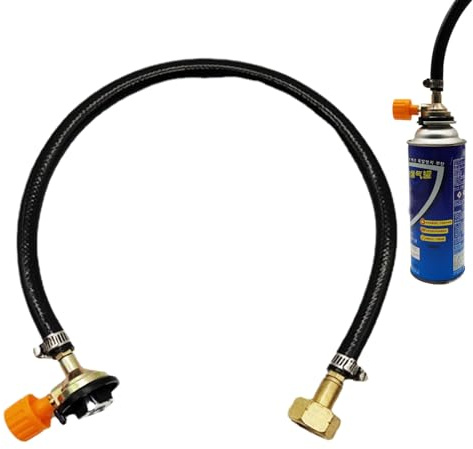 Adaptateur De Recharge De Cartouche De Gaz – Valve De Gonflage De Valve De Pression De Gaz Portable | Dispositif De De Carburant | Adaptateur De Charge De Réservoir Durable, Pour Camping, Ra