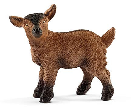 SCHLEICH Farm World | Zicklein 13829 Bauernhof Spielfigur | detailgetreue Tierfiguren | tolles Geschenk für Jungen und Mädchen | Bauernhof Spielzeug ab 3 Jahre | 5 x 2 x 4 cm