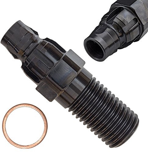 MDW Adapter für Diamantbohrkronen passend zu DD-BI-Aufnahme- 1¼ UNC Außengewinde und R ½ Innengewinde inkl. Kupferring