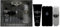 Cuba Cuba Prestige Black for Men Geschenkset 3 oz EDT Spray, 6,6 oz Shower Gel, 3,3 oz Aftershave