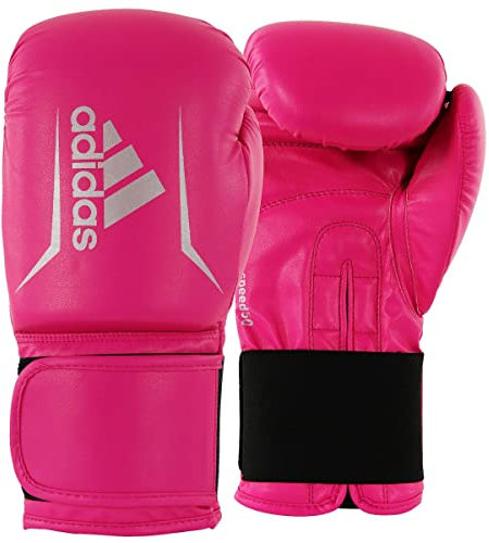 adidas Speed 50-Pink/Silber 12 oz adiSBG50, Guantoni da Boxe Unisex-Adulto, Rosa/Argento, 340 g