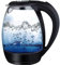 1.7L 2200w Illuminated Glass Kettle - 360° Cordless Electric Illuminating Blue Led Light | 1.7 Litre Boil Dry Protection Kitchen Tea Coffee Auto Shut Off - Comfortable Grip Handle