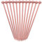cocktailspieße edelstahl, cocktail sticks Martini-Spieße, Vorspeisen-Stäbchen, Partyzubehör,cocktailspieße 12 Stück Toothpicks Metal Cocktail Fingerfood Sticks 107MM rose gold