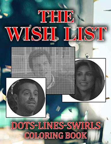 Wish List Dots Lines Swirls Coloring Book: Beautiful Simple Designs Diagonal Line, Swirls Activity Books For Adult. Activity Book Lover Gifts
