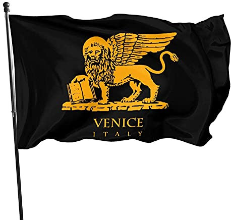 Freedom Flagge | Venedig Löwe 90 x 150 cm Flaggen Outdoor Flagge 100 einlagiges Polyester 90 x 150 cm