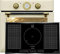 Kaiser Herdset Einbaubackofen EH 6432 ElfBE + KCT 97 FI La Perle Elektro, Autark, 68 L, Drehspieß, 10 Funktionen+ Free Zone Induktionskochfeld 90cm Kochfeld, Autark, Barbecue, Teppan Yaki