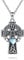 VONALA Kreuz Claddagh Halskette Silber 925 Kreuz kette Anhänger Claddagh Schmuck Geschenke für Frauen Mädchen