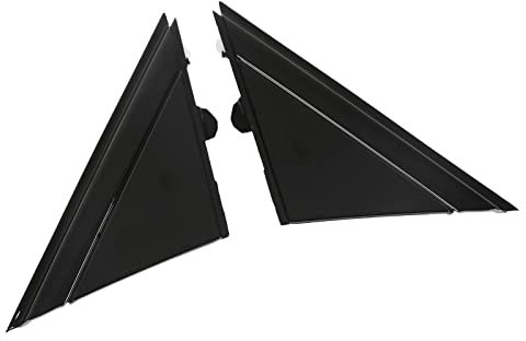 Couvercle de Drapeau Rétroviseur, Remplacement, Porte, Triangle Plaque Garniture, pour 500 2012 à 2017, Noir Brillant Accessoires