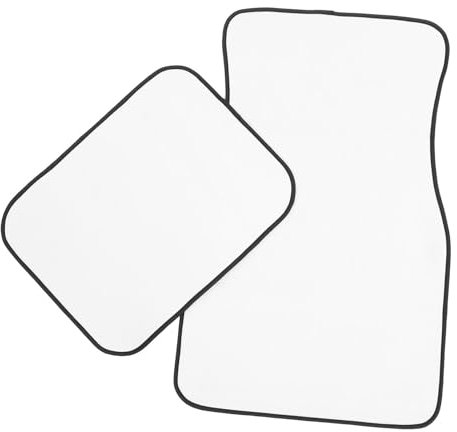 LIFKOME Gummi-sitzkissen Und Bodenmatte Diy Sublimations-autositzbezug Und Autobodenbezug Autositzpolster Gummimatte