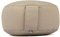 Bodhi Meditationskissen Rondo ECO | Yogakissen mit Bio Dinkelfüllung | Bezug aus 100% Baumwolle | Waschbarer Bezug mit praktischer Trageschlaufe | Höhe 20 cm (Light Taupe)