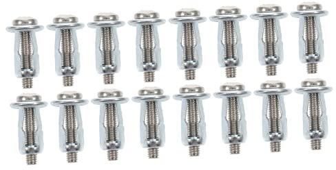 Gatuida 20stücke Hohlraum-dübel Teilig Petal Nuts Expansion Nuts Für Hohle Wände Korrosionsbeständiger Schraubenset Aus Verzinktem Vielseitig Einsetzbar Für Türverriegelungen