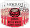 Merchant Gourmet Cooked Red & White Quinoa - Source of Protein & Fiber, Vegan, Healthy Rice Alternative, Pack of 6 x 250g Ready-to-eat Pouches