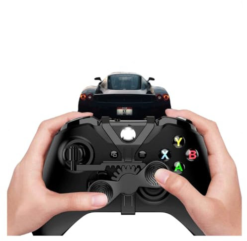 Mini volant Manette de jeu pour Xbox One et pour Xbox One S Manette de jeu de course Roues de course Impression 3D Accessoires auxiliaires de remplacement