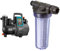 Gardena Comfort Hauswasserautomat 5000/5E LCD & 01730-20 Pumpen-Vorfilter 180 mm x 33,25 mm (1) AG, 30,3 mm (1) IG Kunststoff, Standard, bis zu 6000 l/h