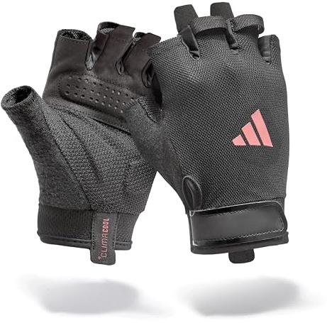 adidas Essential Trainingshandschuhe - feuchtigkeitsabsorbierende Aeroready Technologie gepaart mit Einer äußerst komfortablen, strapazierfähigen Handinnenfläche aus Velourlederimitat