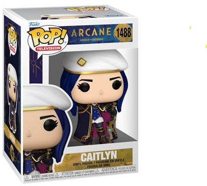 Funko POP! Animation: Arcane: League Of Legends - Caitlyn - Collectable Vinyl Figure - Gift Idea - Official Merchandise - Toys for Kids & Adults - TV Fans - Model Figure for Collectors and Display