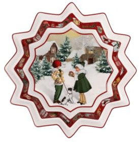 Villeroy & Boch – Toy’s Fantasy bol petite, petite bol de Noël en porcelaine, bol à servir, bol en céramique, assiette creuse de Noël