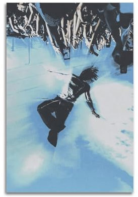 Opium-Poster, Ken Carson, Druck, Albumcover, signiert, limitiertes Poster, Musikalbum-Cover-Poster, Pop-Hip-Hop-Rap-Sänger, Star-Musikposter, ästhetische Leinwand, Wandkunst für Mädchen und Jungen,