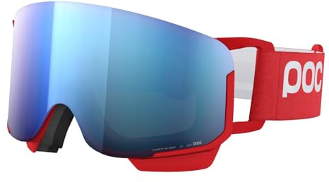 POC Nexal Mid - Skibrille für optimale Sicht auf der Piste mit vollständigen UV-Schutz (UV400)