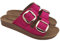 Roxanna Linea Aurea Bellissime Ciabatte Donna Estive Doppia Cinghia Sandali Estivi in Eco-Pelle per Casa, Mare, Passeggio (Fucsia, Sistema Taglie Calzature EU, Adulto, Donna, Numero, Media, 38)