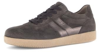 Gabor Damen Low-Top Sneaker, Damenschuhe, Schuhe, Frauen Halbschuhe, Best Fitting, schnürer, straßenschuhe, Strassenschuhe, Sportschuhe, Brown/Bronce, 38.5 EU / 5.5 UK