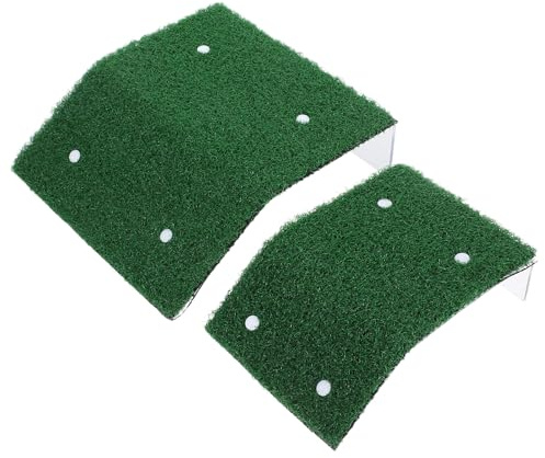 FOMIYES 2 Stück Ebene Fluchtrampe Pool mit Saugnäpfen UV Beständige Ausstiegsrampe für Kleintiere Tragbare Poolleiter für Wildtiere