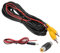 DALLUX Backup Camera - 20FT/6M RCA Video Cable with Detection Wire, AV Extension with RCA Female Coupler and Power Cable