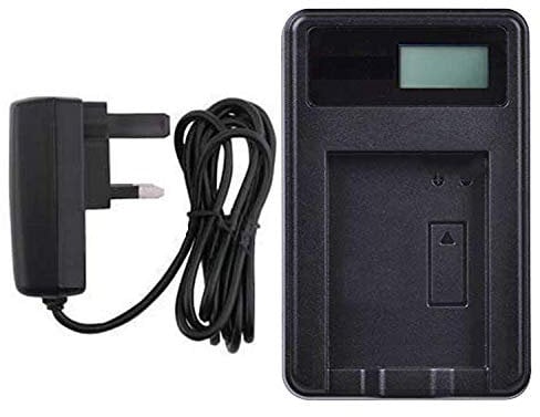 Battery Charger for Canon EOS 5D Mark II, 5D Mark III, 5D Mark IV - 6D, 6D Mark II - 7D, 7D Mark II - 5DS, 5DS R, 60D, 60Da, 70D, 80D, 90D - EOS R, R5, R5 C, R6, R6 Mark II, R7, Ra, XC10, XC15 Camera