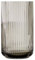 Lyngby Porcelæn Vase H31 cm Lyngby aus mundgeblasenem Glas zeitlos, grau