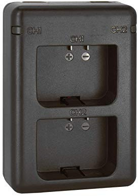 Chargeur Dual (USB) Compatible avec Garmin Virb X/Virb XE Actioncam
